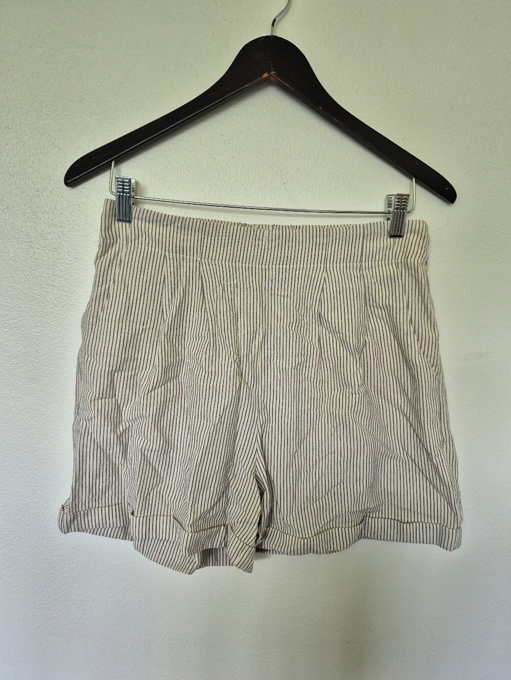 Ichi Cotton Blend Shorts Size Medium